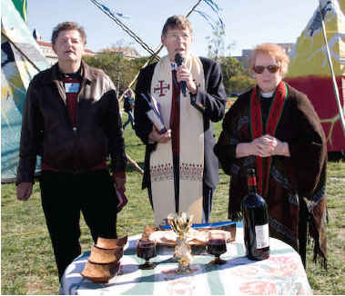 Christian Communion in the Shadow of the Washington Monument